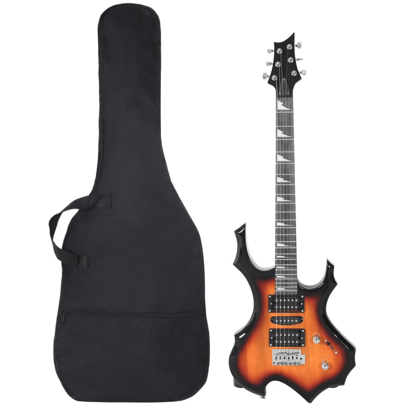 VidaXL Gitaar voor beginners elektrisch met tas 4 4 39 zwart