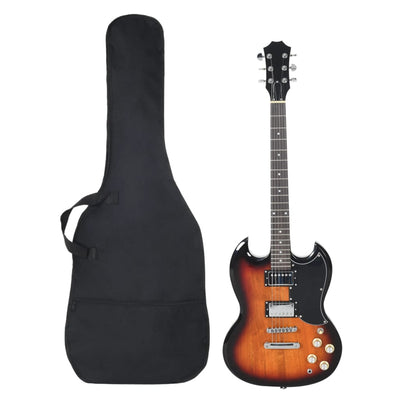 VidaXL Gitaar voor beginners elektrisch met tas 4 4 39 zwart