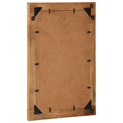 Vidaxl badkamerspiegel 50x70x2,5 cm massief mangohout en glas - afbeelding 3