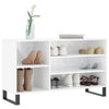 Vidaxl schoenenkast 102x36x60 cm bewerkt hout hoogglans wit