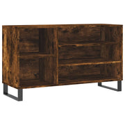 Vidaxl schoenenkast 102x36x60 cm bewerkt hout gerookt eikenkleurig - afbeelding 2