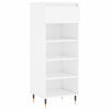 Vidaxl schoenenkast 40x36x105 cm bewerkt hout hoogglans wit
