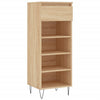 VidaXL Schoenenkast 40x36x105 cm bewerkt hout sonoma eikenkleurig