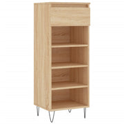 VidaXL Schoenenkast 40x36x105 cm bewerkt hout sonoma eikenkleurig - afbeelding 2