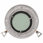 Vidaxl wandspiegel patrijspoort ø23 cm aluminium en glas - afbeelding 3