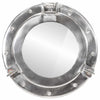 Vidaxl wandspiegel patrijspoort ø30 cm aluminium en glas