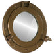 Vidaxl wandspiegel patrijspoort ø30 cm aluminium en glas