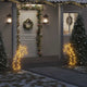 Vidaxl kerstverlichting meteoor met grondpinnen 115 led's 89 cm