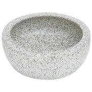 Vidaxl opzetwasbak rond φ41x14 cm keramiek grijs - afbeelding 3