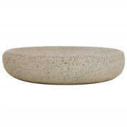 Vidaxl opzetwasbak ovaal 59x40x15 cm keramiek zandkleurig - afbeelding 3