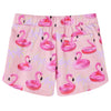 Vidaxl kindershorts met trekkoord 104 lichtroze