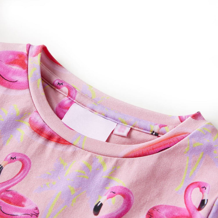 Vidaxl kinderjurk 116 lichtroze