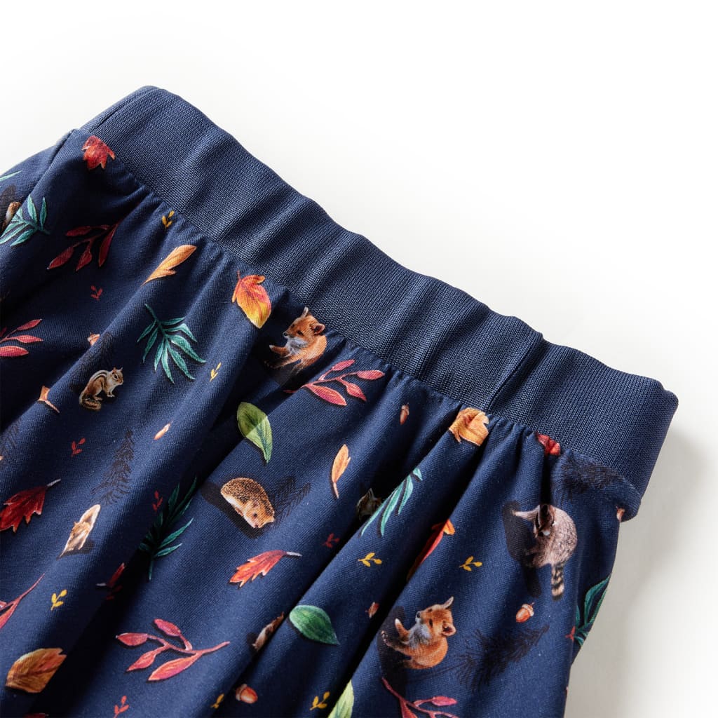 Vidaxl kinderrok 104 marineblauw