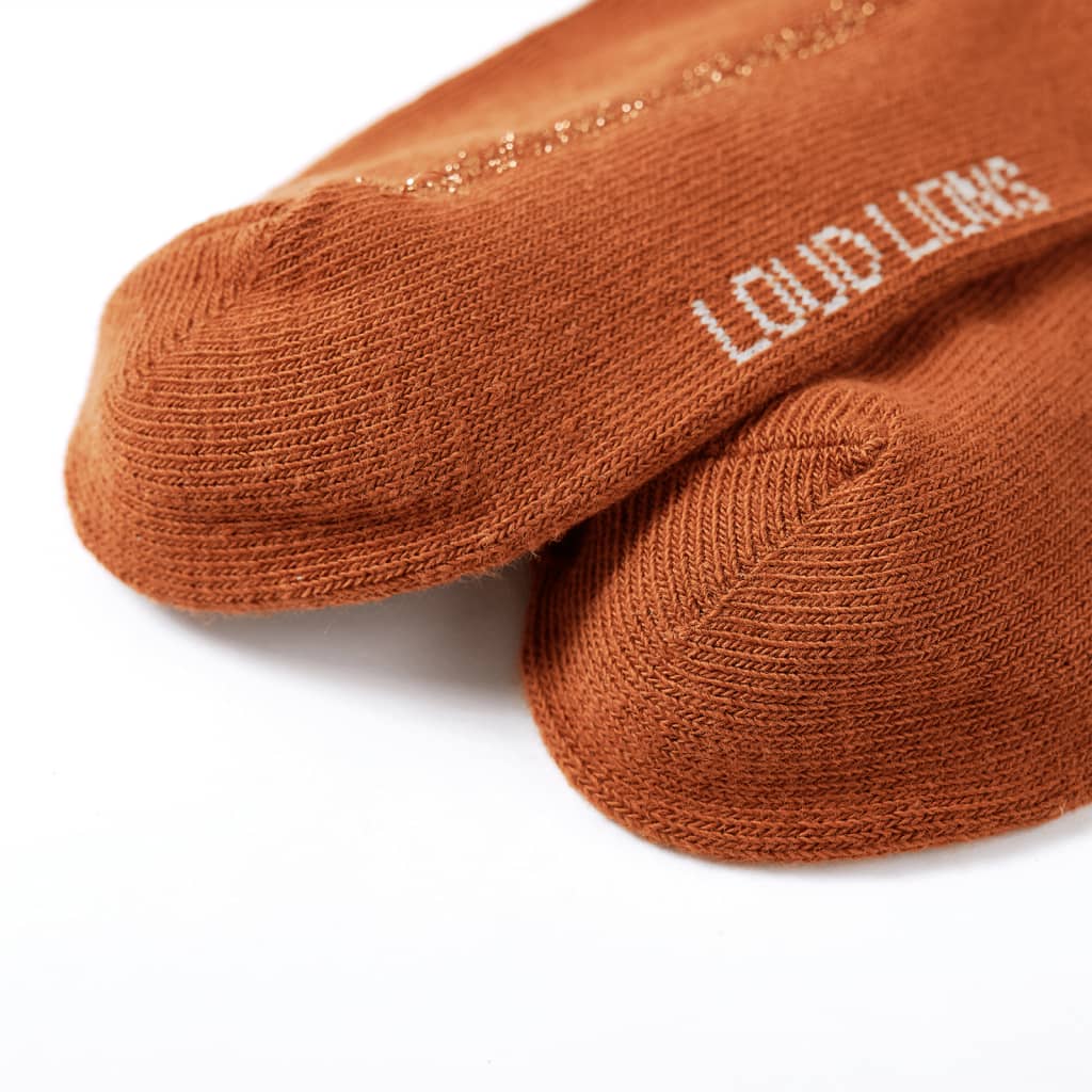 Vidaxl kindermaillot 140 cognackleurig