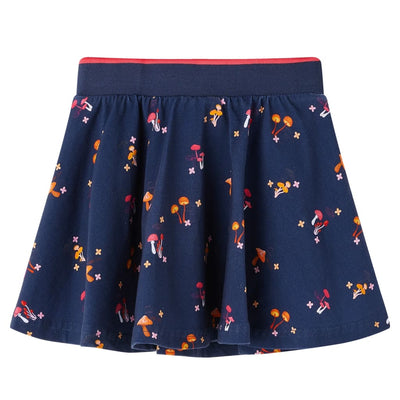 Vidaxl kinderrokje 128 marineblauw