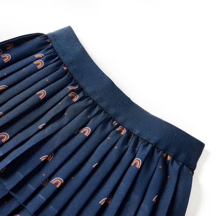 Vidaxl kinderrokje 104 marineblauw