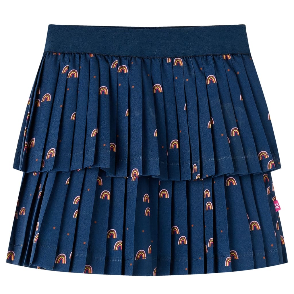 Vidaxl kinderrokje 116 marineblauw