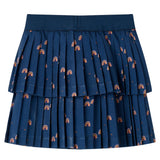 VidaXL Kinderrokje 140 marineblauw - afbeelding 2