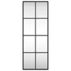 Vidaxl wandspiegel rechthoekig 30x80 cm ijzer zwart