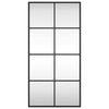 Vidaxl wandspiegel rechthoekig 40x80 cm ijzer zwart
