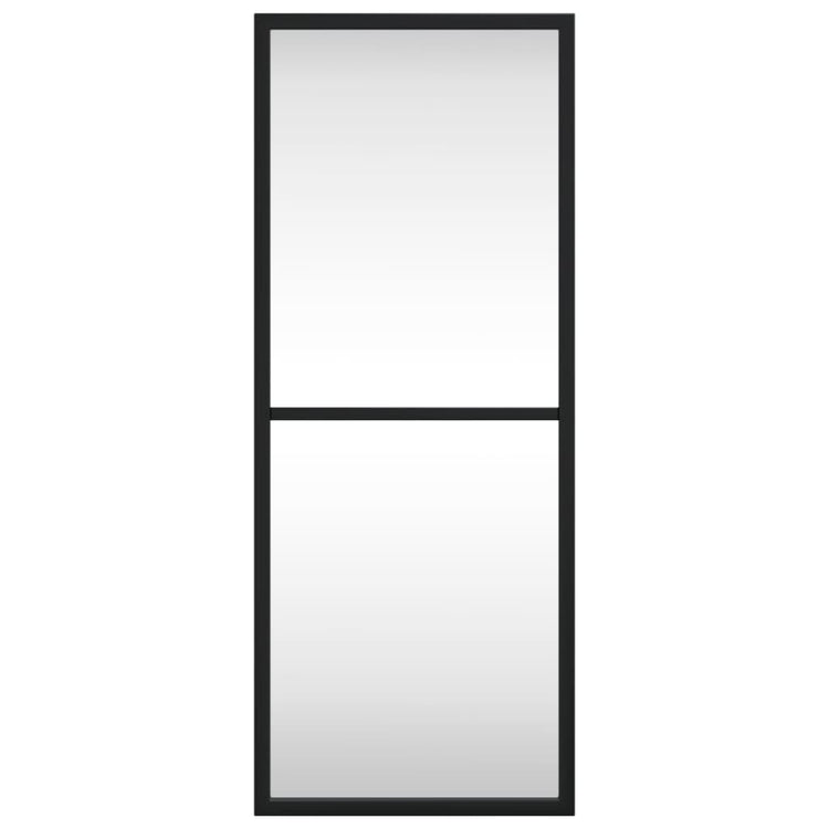 Vidaxl wandspiegel rechthoekig 20x50 cm ijzer zwart