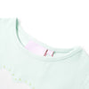 Vidaxl kindershirt 116 lichtmint