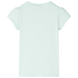Vidaxl kindershirt 140 lichtmint - afbeelding 2
