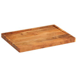 VidaXL Hakblok 52x38x3,5 cm massief acaciahout - afbeelding 1