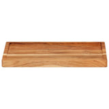 VidaXL Hakblok 52x38x3,5 cm massief acaciahout - afbeelding 2