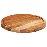 VidaXL Hakblok Ø 40x2,5 cm massief acaciahout - afbeelding 1