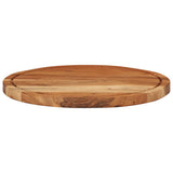 VidaXL Hakblok Ø 40x2,5 cm massief acaciahout - afbeelding 2