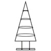 Vidaxl kerstdecoratie kerstboom 60 cm metaal zwart