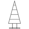 Vidaxl kerstdecoratie kerstboom 60 cm metaal zwart