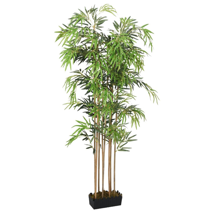 Vidaxl kunstplant bamboe 1095 bladeren 150 cm groen