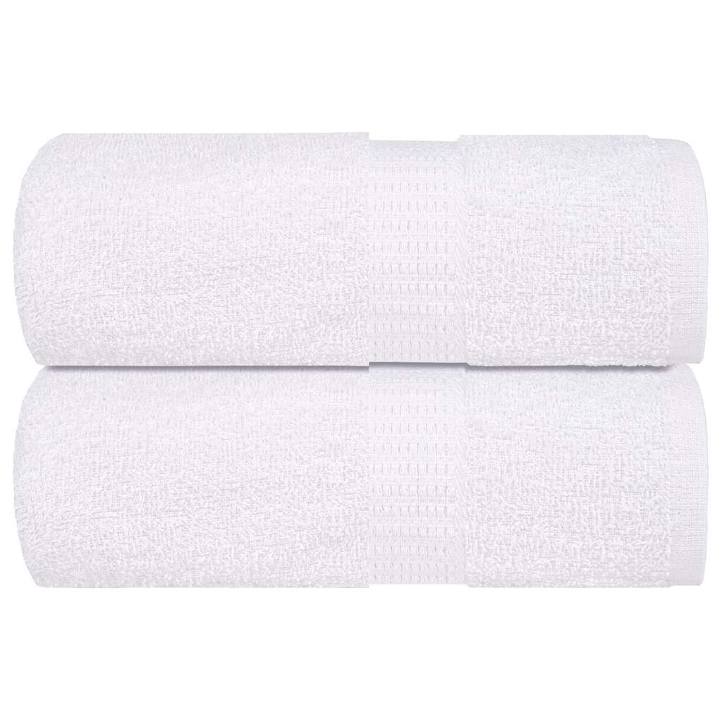 Vidaxl washandjes frogn 2 st 15x21 cm 360 g m² wit