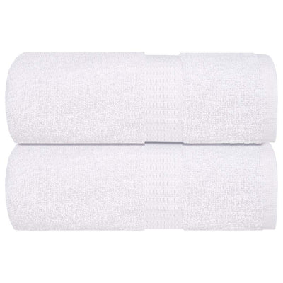 Vidaxl washandjes frogn 2 st 15x21 cm 360 g m² wit