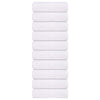 Vidaxl washandjes frogn 10 st 15x21 cm 360 g m² wit