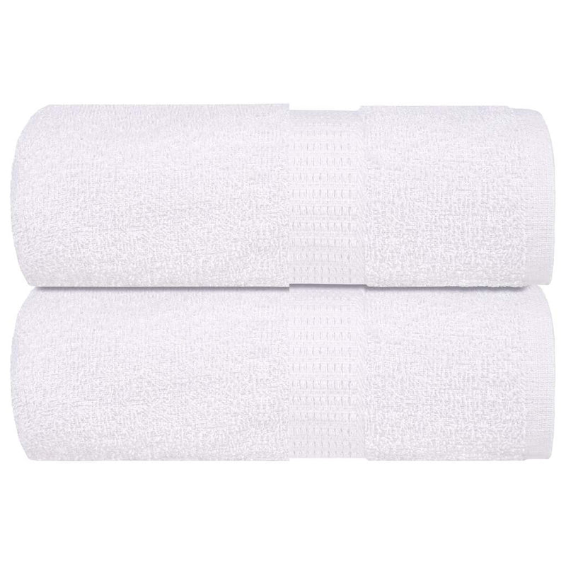 Vidaxl washandjes frogn 2 st 30x30 cm 360 g m² wit