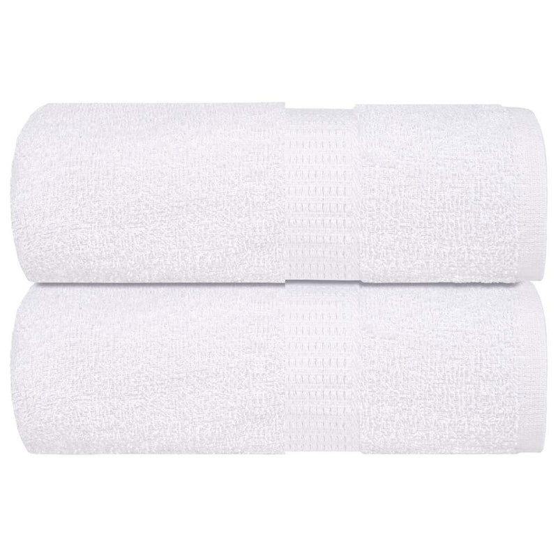 Vidaxl gastendoekjes frogn 2 st 30x50 cm 360 g m² wit