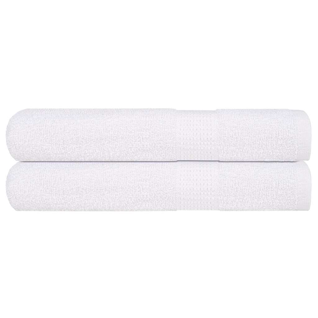 Vidaxl saunahanddoeken frogn 2 st 80x200 cm 360 g m² wit