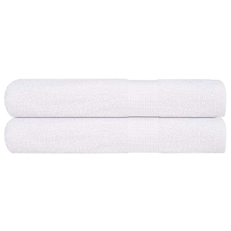 Vidaxl saunahanddoeken frogn 2 st 80x200 cm 360 g m² wit