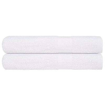 Vidaxl handdoeken frogn 2 st 100x200 cm 360 g m² wit