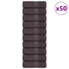 Vidaxl washandjes frogn 50 st 15x21 cm 360 g m² antraciet