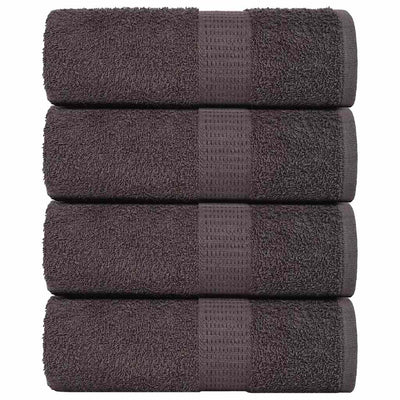Vidaxl gastendoekjes frogn 4 st 30x50 cm 360 g m² antraciet