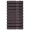 Vidaxl saunahanddoeken frogn 10 st 80x200 cm 360 g m² antraciet