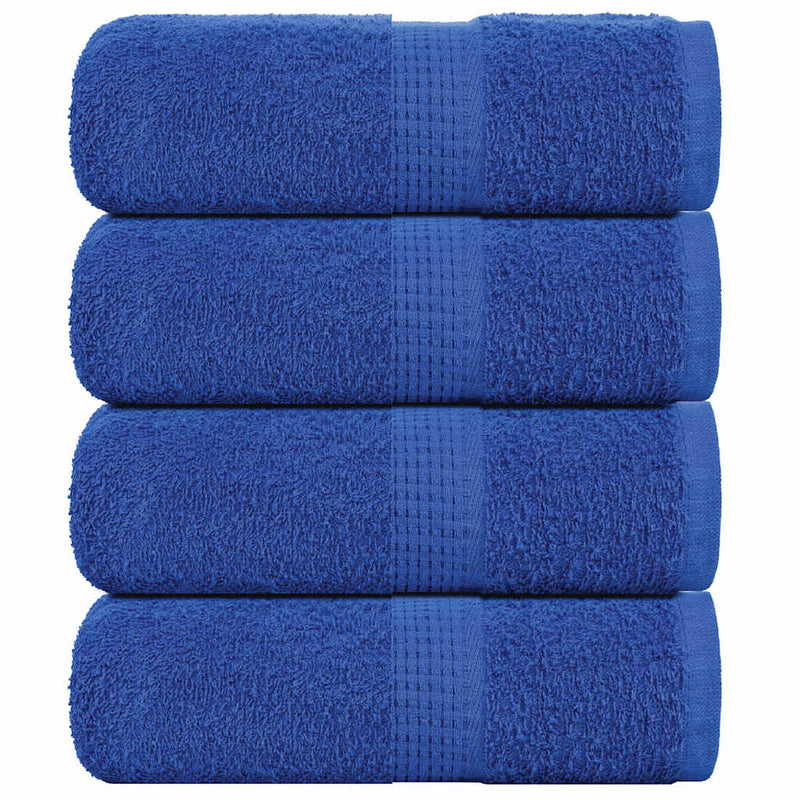 Vidaxl gastendoekjes frogn 4 st 30x50 cm 360 g m² blauw