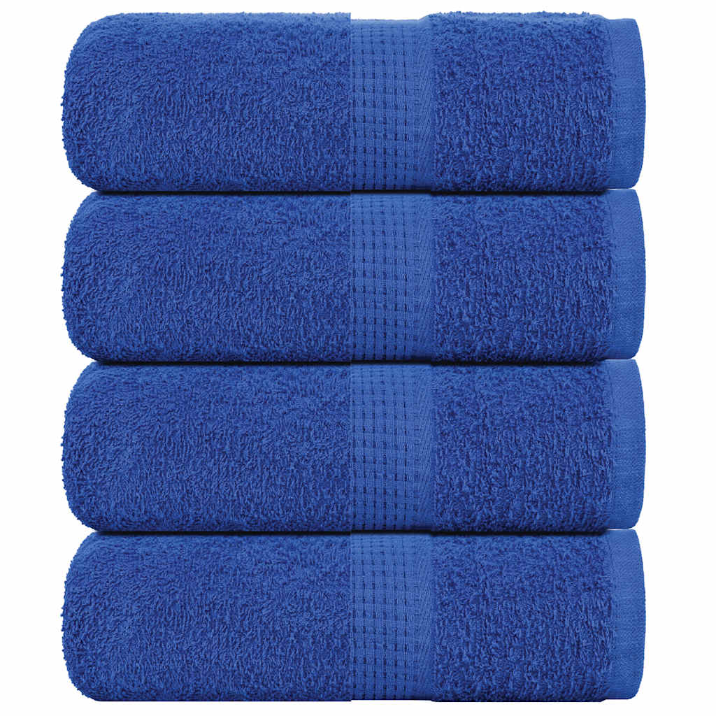 Vidaxl gastendoekjes frogn 4 st 30x50 cm 360 g m² blauw