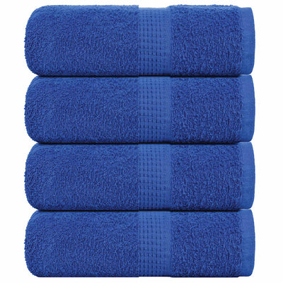 Vidaxl gastendoekjes frogn 4 st 30x50 cm 360 g m² blauw