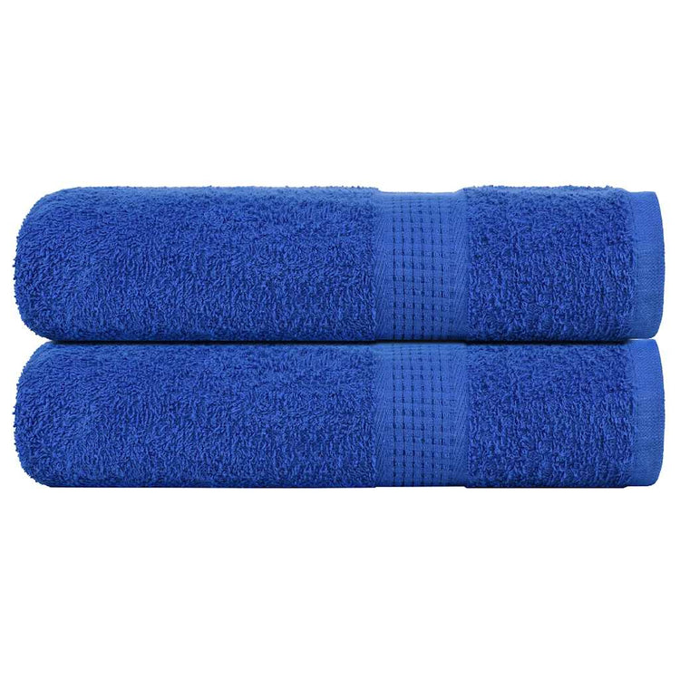 Vidaxl handdoeken frogn 2 st 50x100 cm 360 g m² blauw