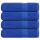 Vidaxl handdoeken frogn 4 st 50x100 cm 360 g m² blauw